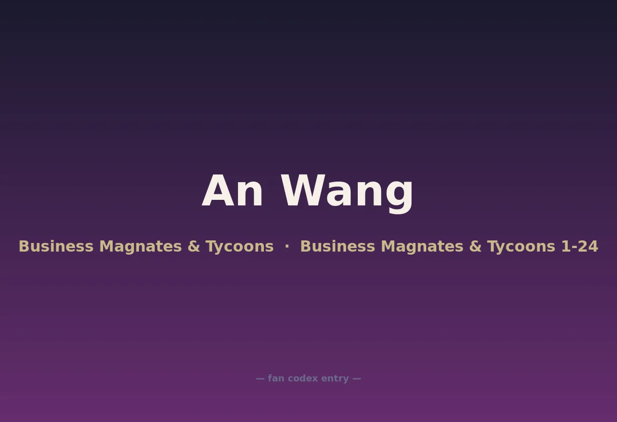 An Wang