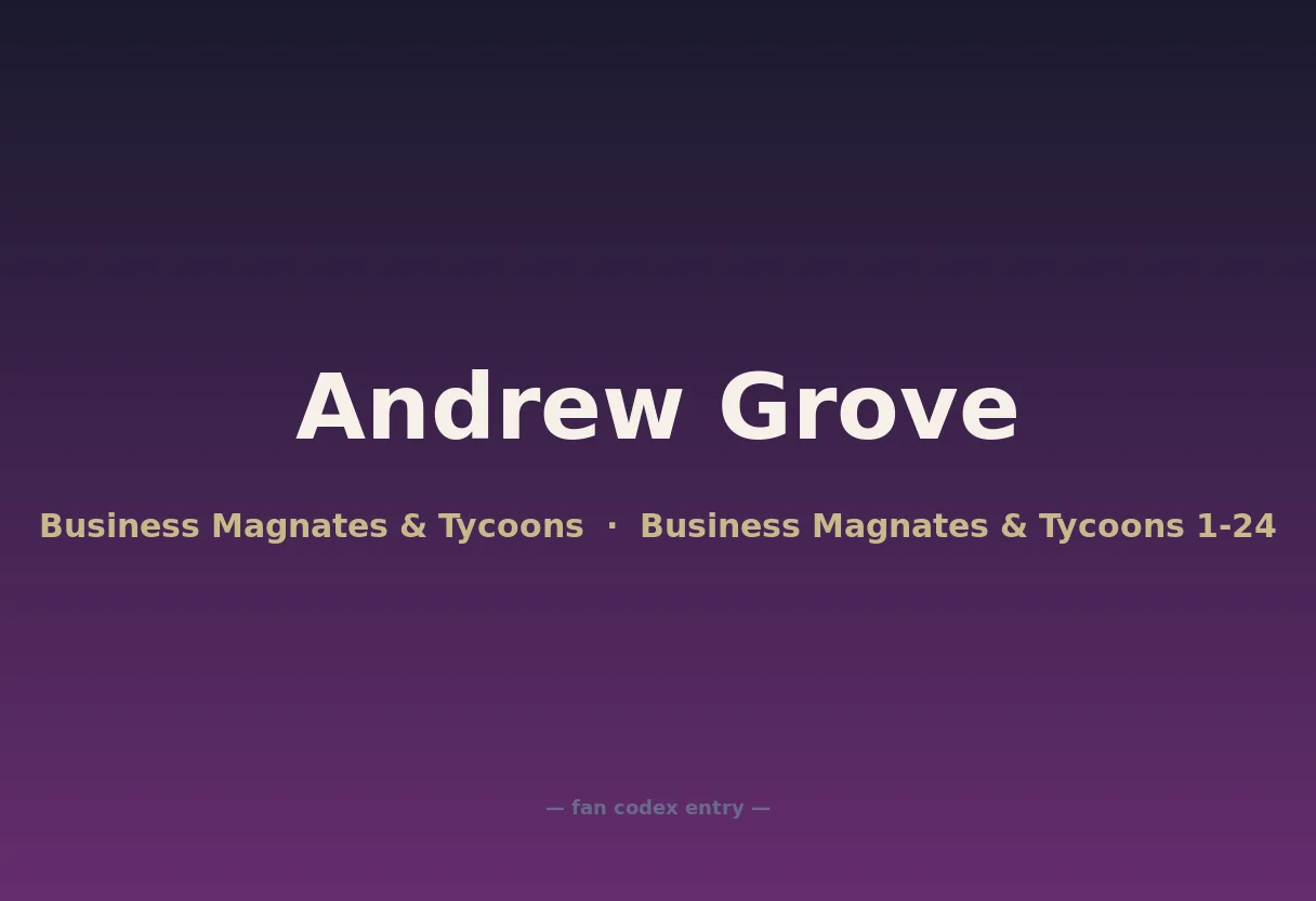 Andrew Grove