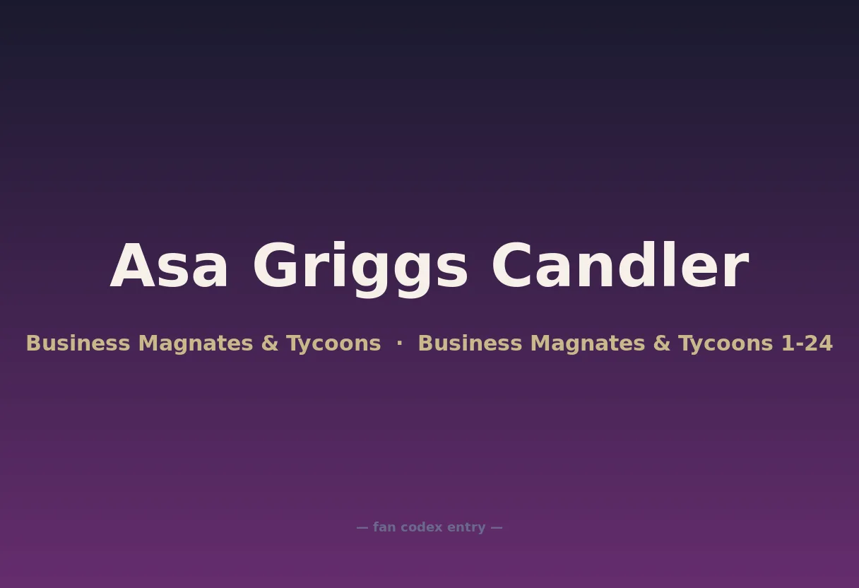 Asa Griggs Candler