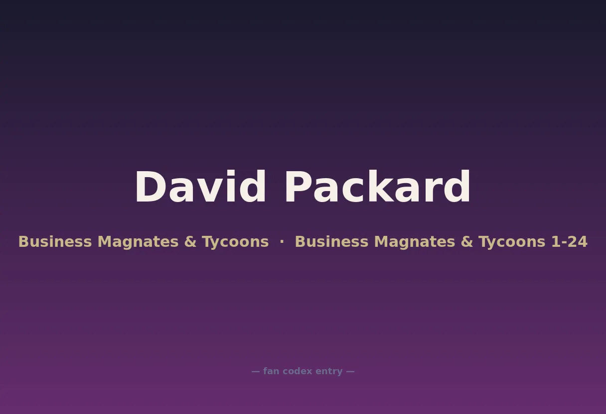 David Packard