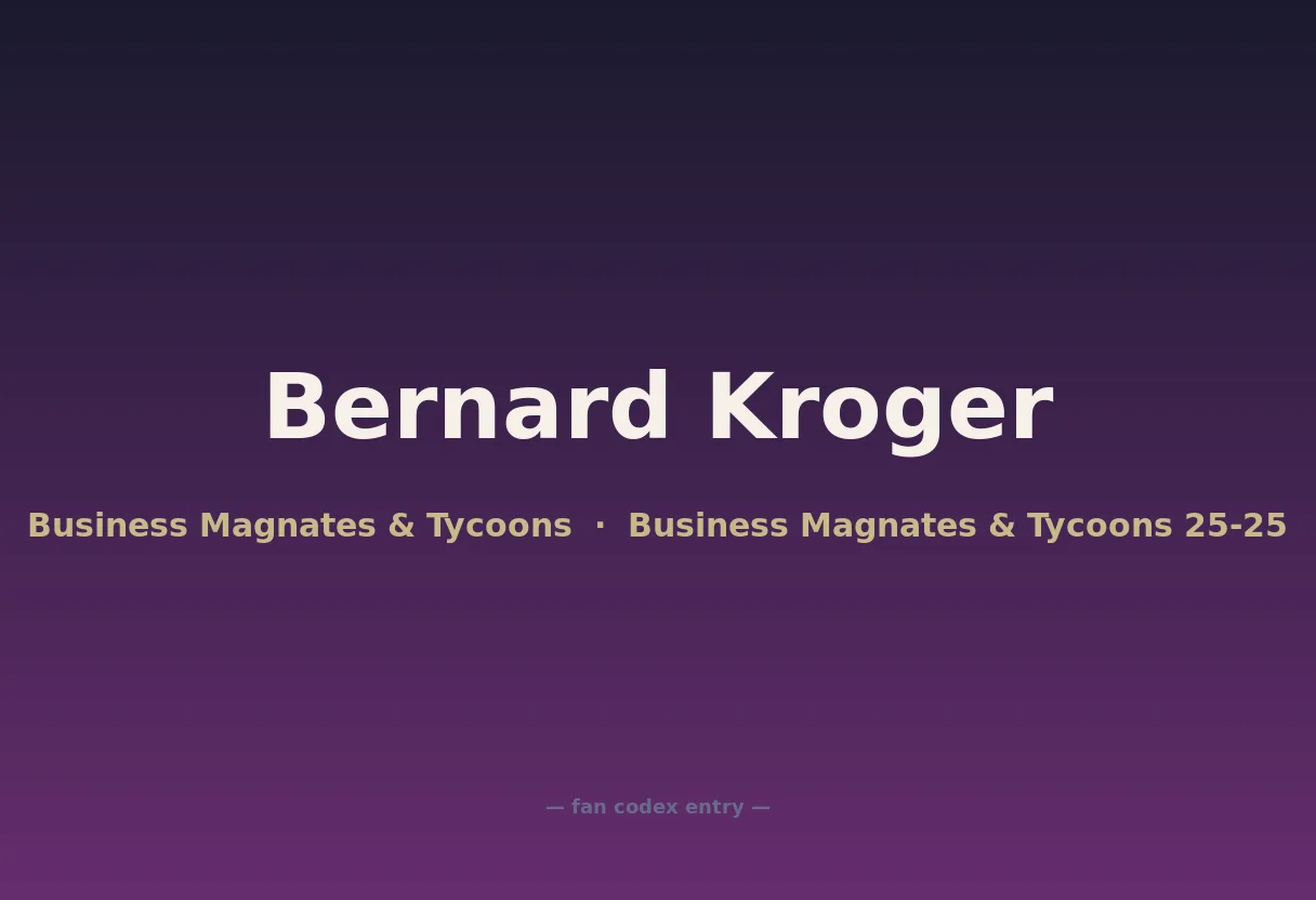 Bernard Kroger
